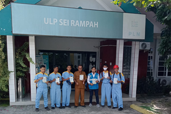 SMK N 2 Tebing TinggiMengantar Siswa PKL Teknik Instalasi Tenaga Listrik